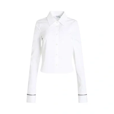 Off-white Poplin Zip Cuff Shirt