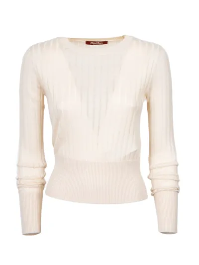 Max Mara Funale In White