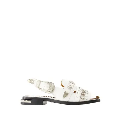 Toga Aj1312 Sandals -  Pulla - Leather - White