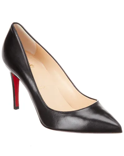 Christian Louboutin Kate 100 Leather Pump In Nocolor