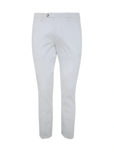 Michael Coal Mc Brad Plus 2564 Capri American Pockets Trousers In White