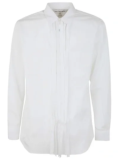 Comme Des Garçons Shirt Woven In White