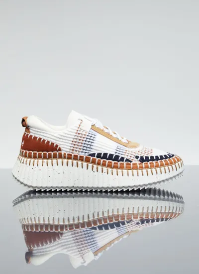 Chloé Nama Sneaker In White