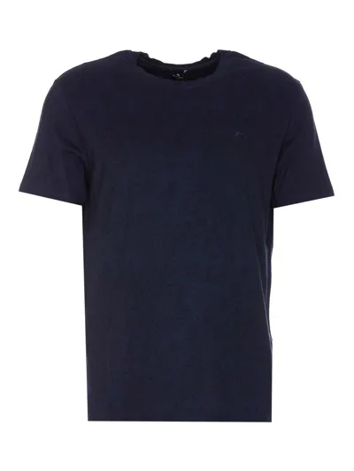 Etro Paisley Pattern T-shirt In Blue