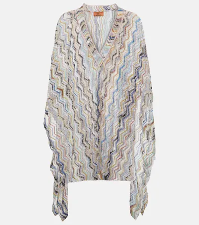 Missoni Zig Zag Kaftan In Multicoloured