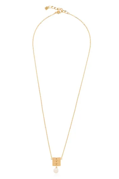 Givenchy 4g Pendant Necklace In Gold