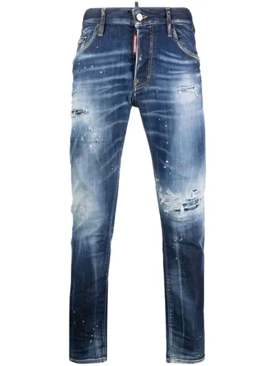 Dsquared2 Pants In Blue