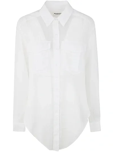 Isabel Marant Étoile Nath Shirt In White