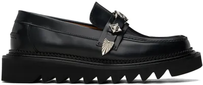 Toga Virilis Black Shark Sole Loafers