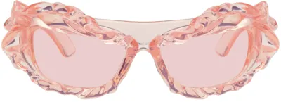 Ottolinger Pink Twisted Sunglasses