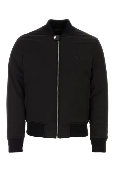 Givenchy 4g Plaque Reversible Bomber Jacket In Multicolor