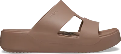 Crocs Getaway Platform H-strap Sandales Femmes Latte 42