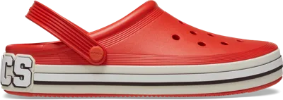 Crocs Off Court Logo Sabots Unisex Tomato 43