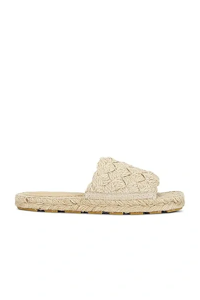 Bottega Veneta Jack Braided Jute Slide Espadrilles In Brown