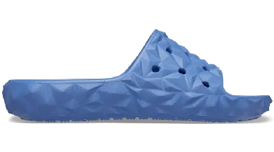 Crocs Classic Geometric Slide 2.0 In Elemental Blue