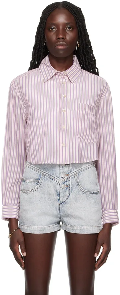 Isabel Marant Étoile Purple Eliora Shirt In 86lc Lilac