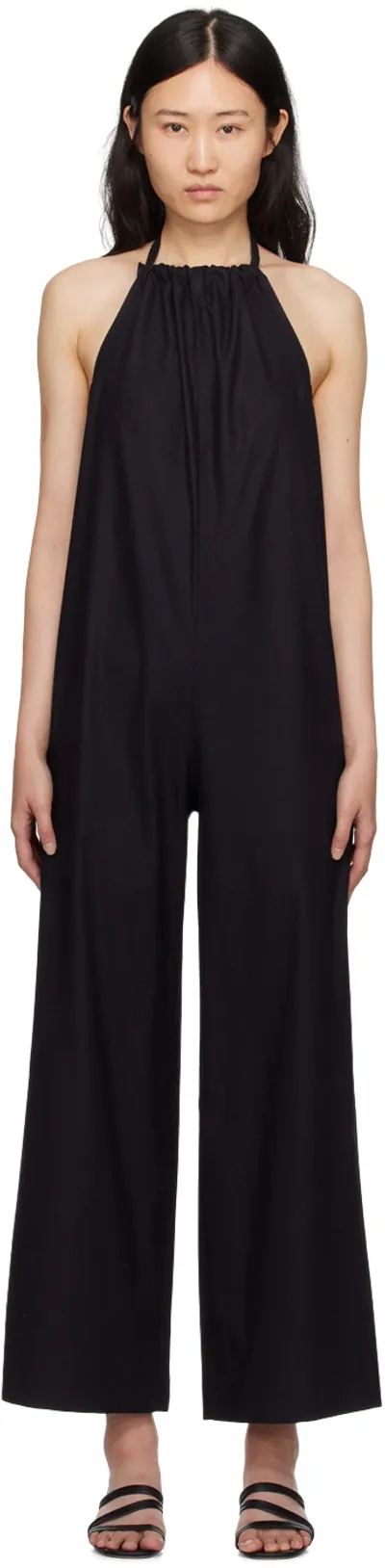 Baserange Black Trope Jumpsuit