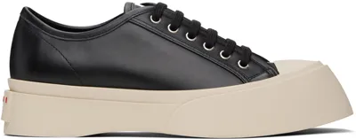 Marni Black Nappa Leather Pablo Sneakers