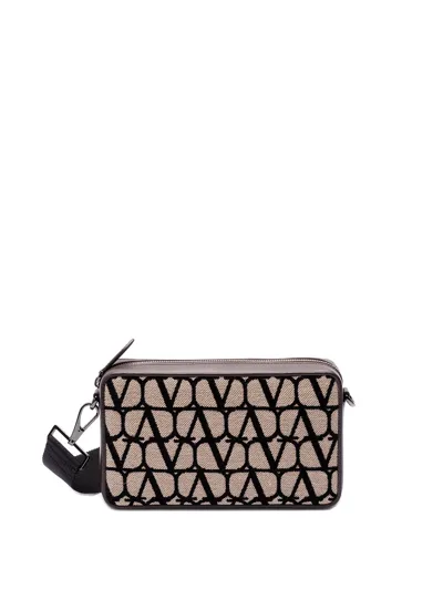 Valentino Garavani "toile Iconographe" Crossbody Bag In Brown