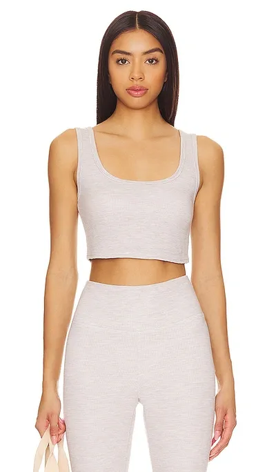 Wellbeing + Beingwell Serena Tank In Grey