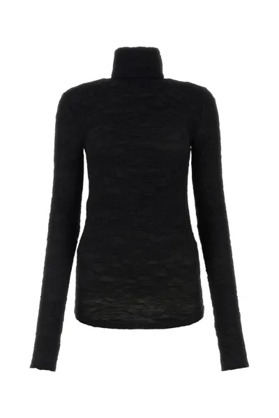 Isabel Marant High Neck Knitted Jumper In Multicolor