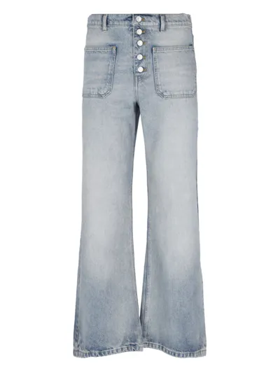 Courrèges Straight Jeans In Blue