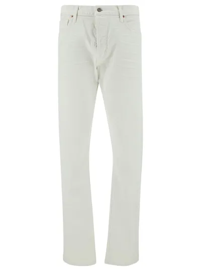 Tom Ford Denim Slin Fit In White