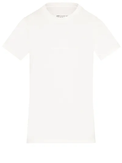 Maison Margiela Reverse Logo T-shirt In White