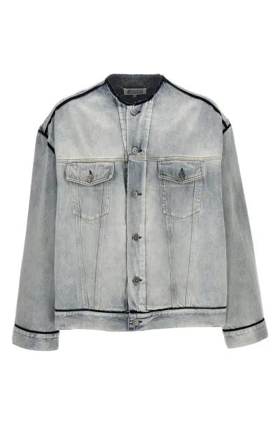 Maison Margiela Denim Jacket In Blue