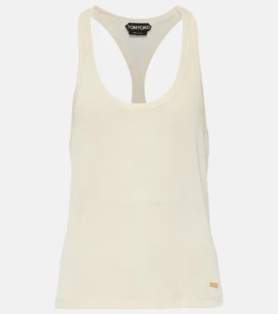 Tom Ford Tank Top In Cream