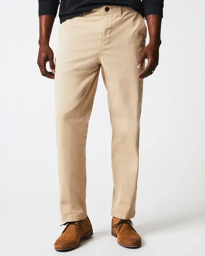 Reid Chino Pant In Khaki