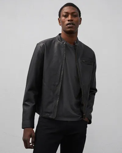 Reid Racer Jacket In Black