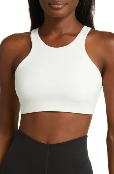 Nike Women's One Medium-support Lightly Lined Sports Bra In White