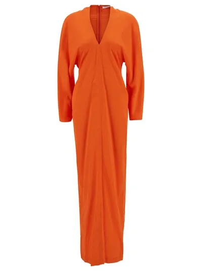 Ferragamo Jumpsuit In Orange