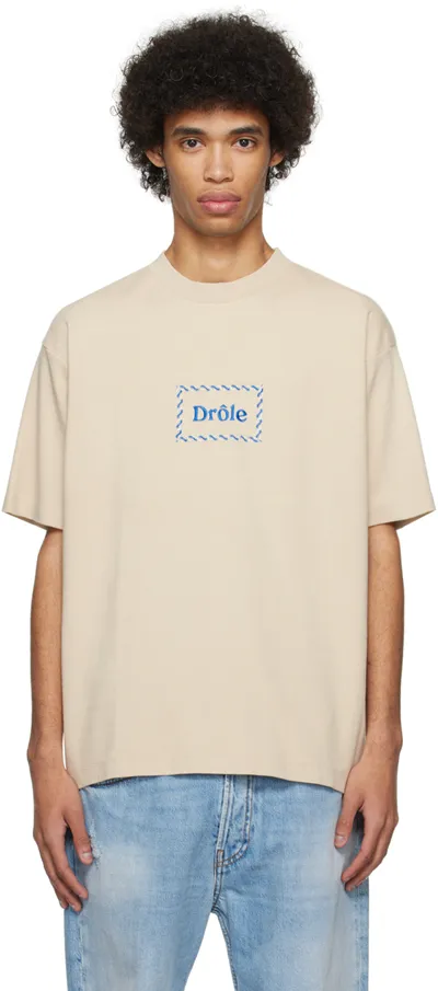 Drôle De Monsieur Taupe 'le T-shirt Drôle Tresse' T-shirt