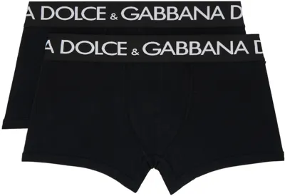 Dolce & Gabbana Two-pack Black Boxers