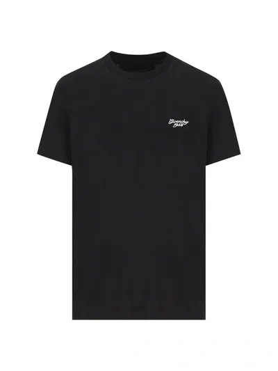 Givenchy T-shirt And Polo Shirt In Black