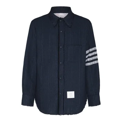 Thom Browne 4 In Navy