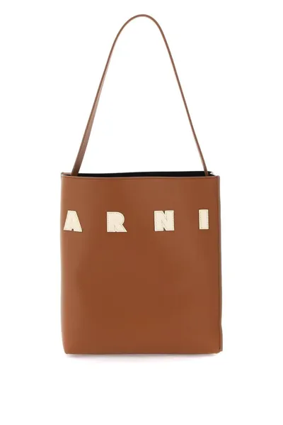 Marni Museo Logo In Brown