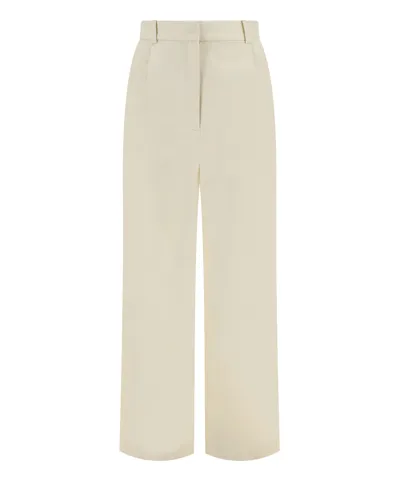 Loulou Studio Trousers In White