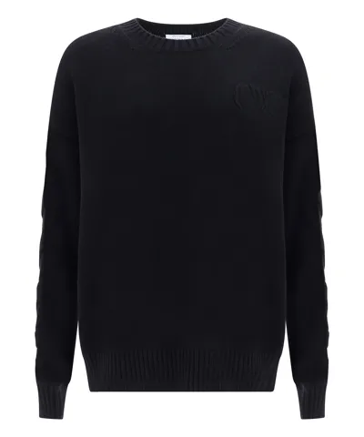 Off-white Sweater In Black