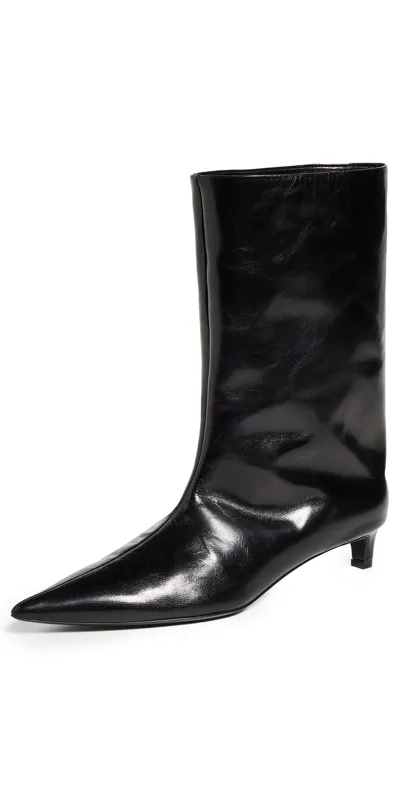 Jil Sander Ankle Boots Black