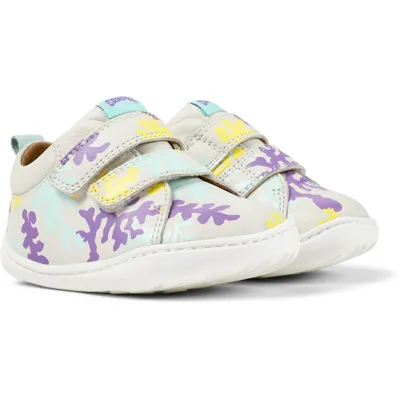 Camper Kids' Sneakers For First Walkers In White,purple,blue