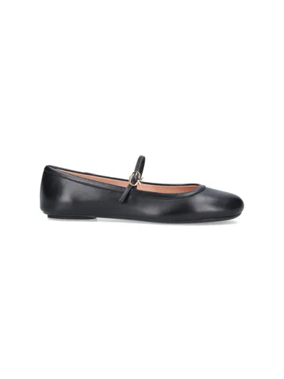 Gianvito Rossi "carla" Ballet Flats In Black