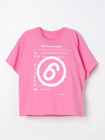 Mm6 Maison Margiela T-shirt  Kids Color Pink