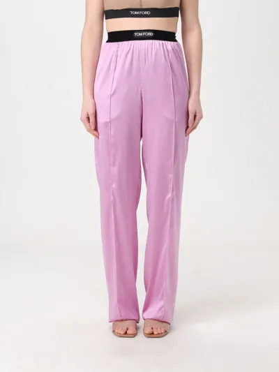 Tom Ford Pantaloni Violet