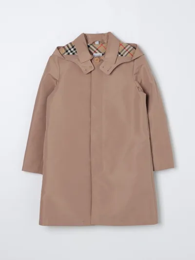 Burberry Coat  Kids Kids Color Beige