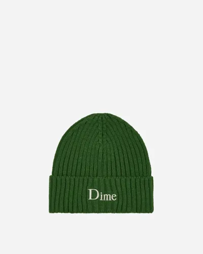 Dime Classic Fold Beanie Ivy In Green