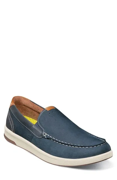 Florsheim Crossover Moc Toe Slip-on In Navy