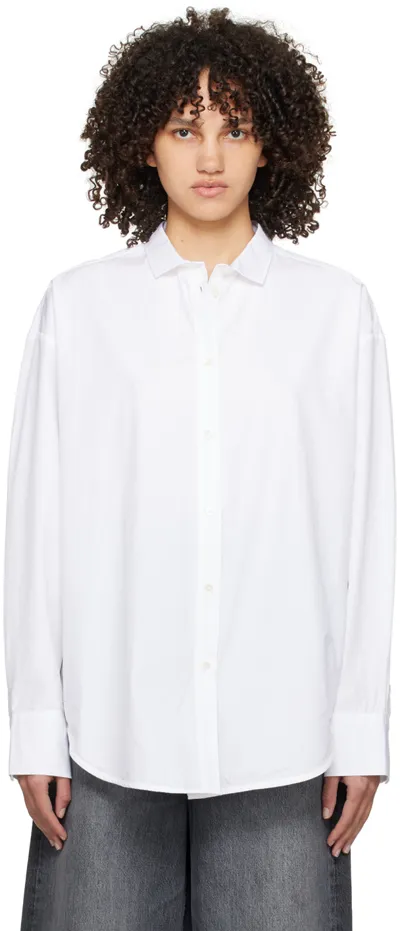 Teurn Studios White Nico Shirt